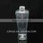 8oz 250ml clear square plastic lotion bottle empty for sale