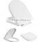 HL-410 MEIYE PP 425*340*48mm Round Soft-closing Toilet Seat Cover Ramp Down Toilet Lid