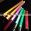 Cheap Promotional item led glow stick light wand / Plastic Colorful Led stick for pub and party