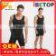 Breathable professional customized skin wear fitness t-shirt jersey fabric type gym tights men