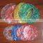 China factory price disposable plastic PE printed soft shower cap