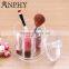 C23 ANPHY PS Crystal Bottle Jewelry Storage Makeup Holder Cup Transparent With Lid