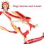 Large and small dog pet supplies wholesale, beautiful and comfortable harness with a dog leash dog chain supplies