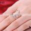 Fashion Design man made diamond rings and crystal diamond engagement ring,beautiful silver ring