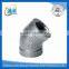 made in china casting precision stainless steel 45 elbow