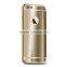 Fashion Gold Plated Metal Bumper Case for iPhone 6Plus 6s Plus 5.5 Hard PC Back Protective Shell Cover MT-5732