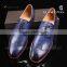 Factory direct high quality latest formal shoes blue dress shoes wholesale