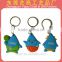 China factory personalize Soft PVC 3d handmade keychain for promo gifts