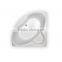 Heart shape acrylic freestanding bathtub