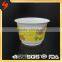 High quality 1L OEM printed Plastic Disposable Bowl with Lid