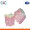 PE coated paper hexagon shaped high temperature resistant muffin cake cups paper baking liner for cakes