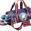fashion folding trendy multifunctional Duffel bags with shoe compartment