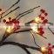 lighted red berry wreath supplies wholesale