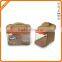 Light Brown PU Leather Toiletry Bag Waterproof Travel Kits Bag
