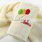 balloon embroidery design for towel,80g cotton custom embroidery towel