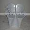 shopping mall creative fiberglass clover chair