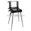 2016 GLADKING professional aluminum trolley makeup station with led lights mirror and stand leg FB9662B