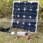 50W Off-grid Solar protable Lighting System For Home Indoor And For Outdoor Lighting