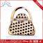 diamante metal portable hook portable bag hook with flower