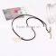 Trending stone accessories for women jewelry girl pink moon necklace