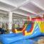 commercial inflatable slide/ castle combo with pool