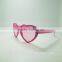 Wholesale Cheap Party Sunglasses/ Plastic Cute Love Shaped