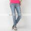 2015 Light blue new style fashion women jeans ripped style WDJ1506