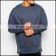 Longline Zipper Sweatshirt Custom Wholesale Crewneck Sweatshirt