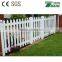 PVC picket fence, Vinyl fence, farm fence, villa fence