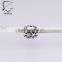 .925 sterling silver diamond bead finding