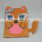 Lovely Fox customized short plush journal