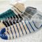 2015 simple design best selling striped men socks boat socks