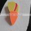 Alibaba selling felt pick, orange red paddles