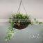 2016 New Arrival Decorative Artificial Wall Hangig Plant With Basket for Sale