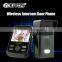 wireless doorphone for apartment motion sensor door bell remote unlock video phone