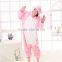 M/L promotional customized pink plush pig animated cartoon jumpsuits/one-pieces/teddies/bodysuit