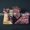customized business man necktie set with Paisley