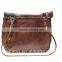 Brown Vintage Leather Removable Leather Strap handbag