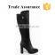 2015 new arrival leather women over the knee boots