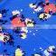 100% printed rayon crepe fabric summer fashion floral pattern