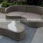 Rattan sofa furniture sun lounge sofa set