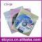 CD DVD CPP Bag Envelope Clear Plastics PP CD Sleeve With Flap White CD Sleeve