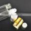 4ml 6ml 8ml 10ml clear glass roll on bottle with stainless steel roller
