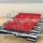 Celebration Upholstery Indoor Gym Retractable Bleachers