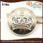 fauxmetal round dome plastic shank button