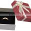 Luxury custom rigid wedding favor boxes/cardboard jewelry gift packaging /paper ring box