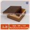 custom logo printed lid and base packaging box with neck