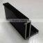 black anodized aluminum extrusion profile customized aluminum profile
