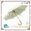 Beautiful 23inches wooden straight umbrella with small face