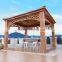 outdoor aluminum frame doubl garden line gazebo
